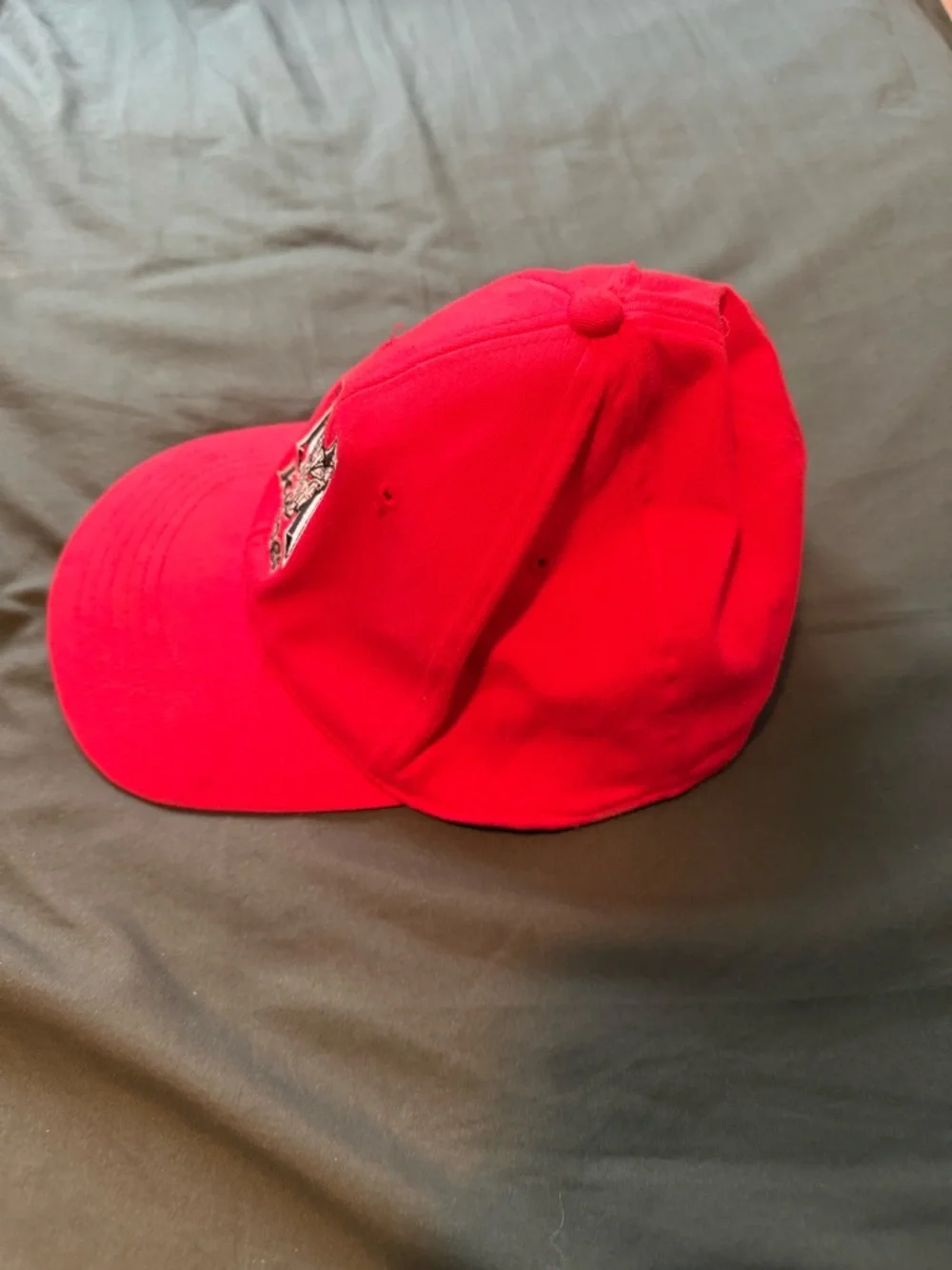 IceDogs Red Logo Baseball Cap - Picture 2 of 4